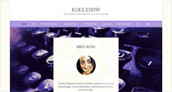 Desktop Screenshot of alexisgentry.net